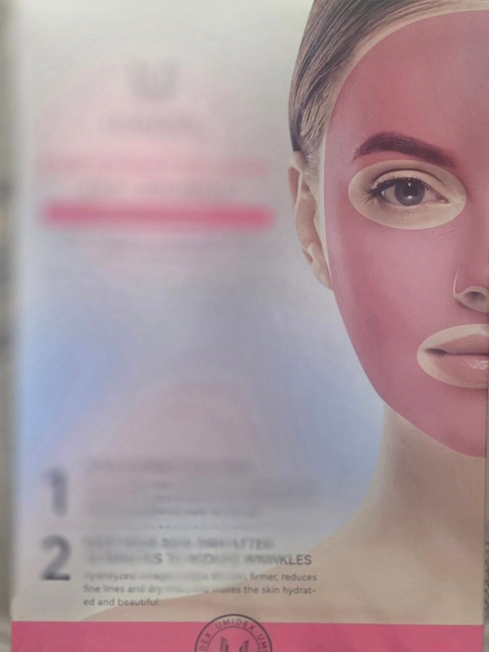 Umidex Rose Extract Gel Masks (5 per box) 3 boxes available